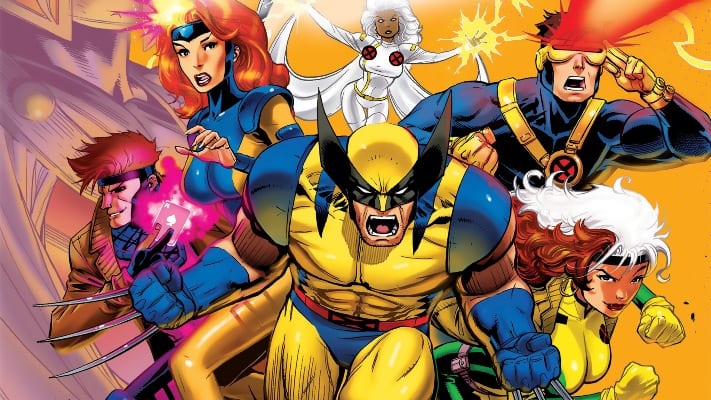 imagem promocional do desenho X-Men