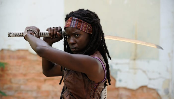 Danai Gurira, da série The Walking Dead, em Vingadores: Guerra Infinita e na Comic Con Experience