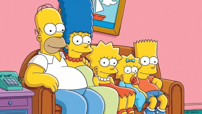 imagem promocional de Os Simpsons que estará nos canais Star