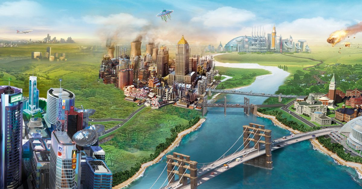 SimCity imagem do jogo