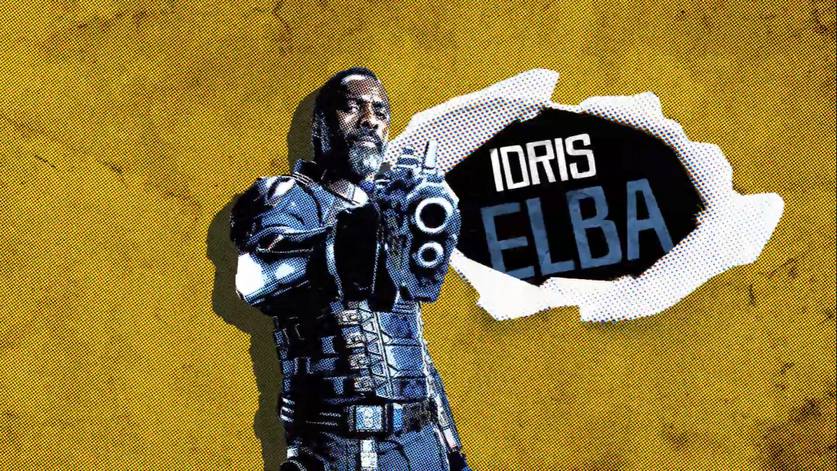 Idris Elba como Bloodsport em Esquadrão Suicida