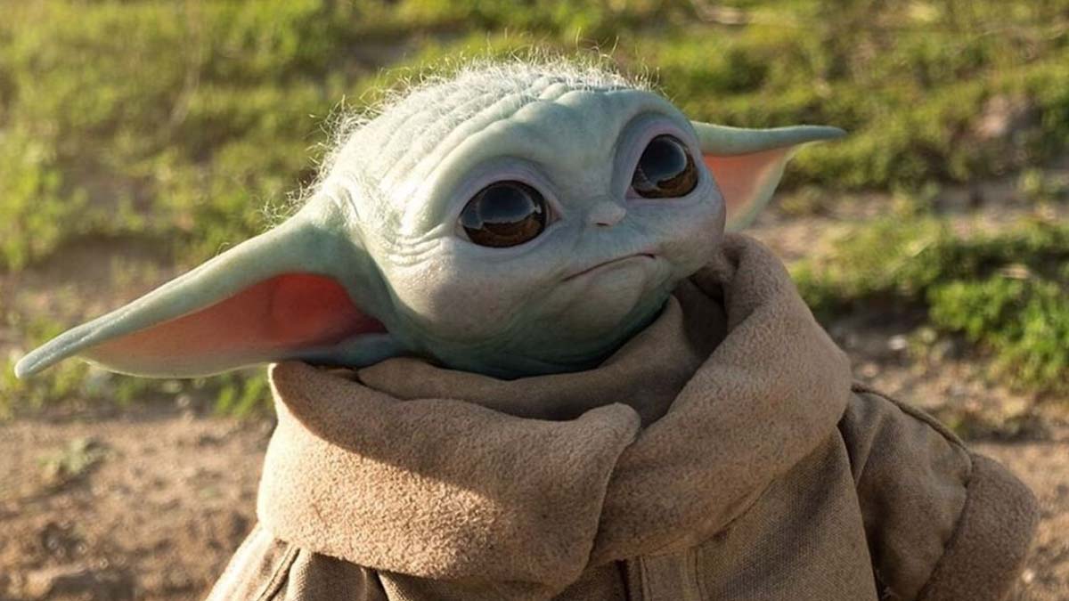 Imagem do Baby Yoda em The Mandalorian