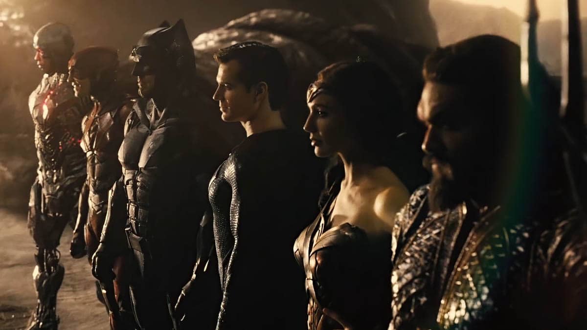 Liga da justiça na versão de Zack Snyder