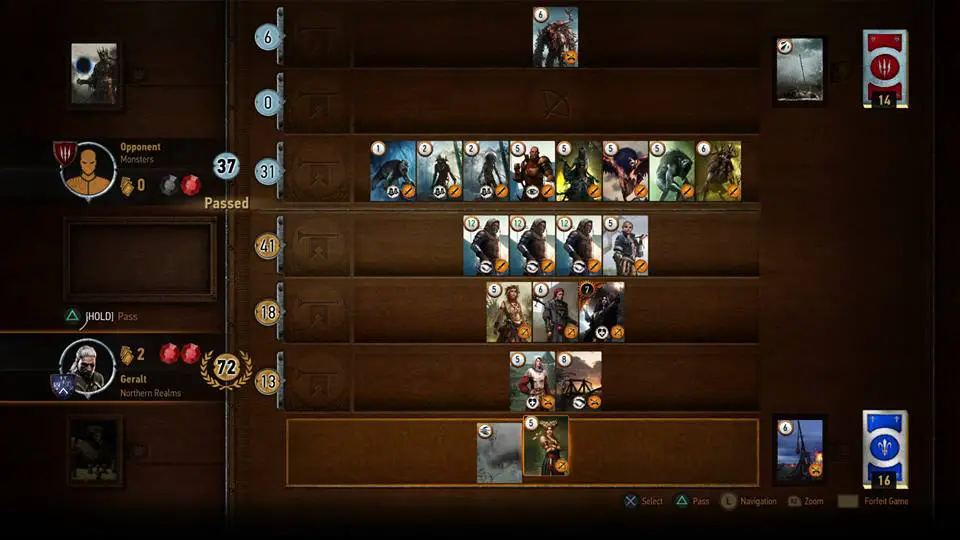 Gwent em The Witcher