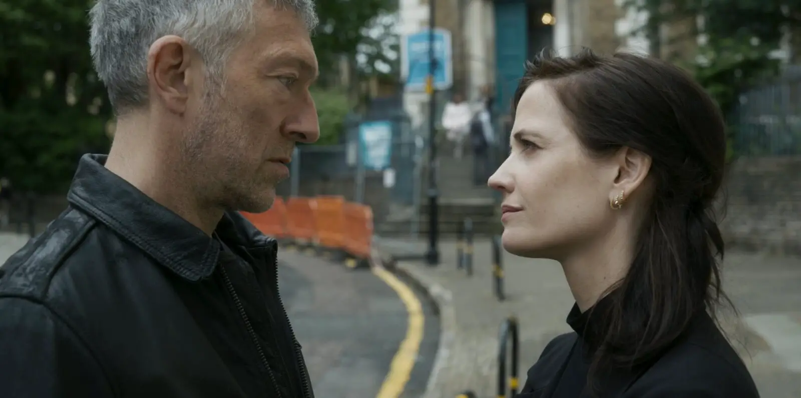 Vincent Cassel and Eva Green in the Apple TV series Connections
