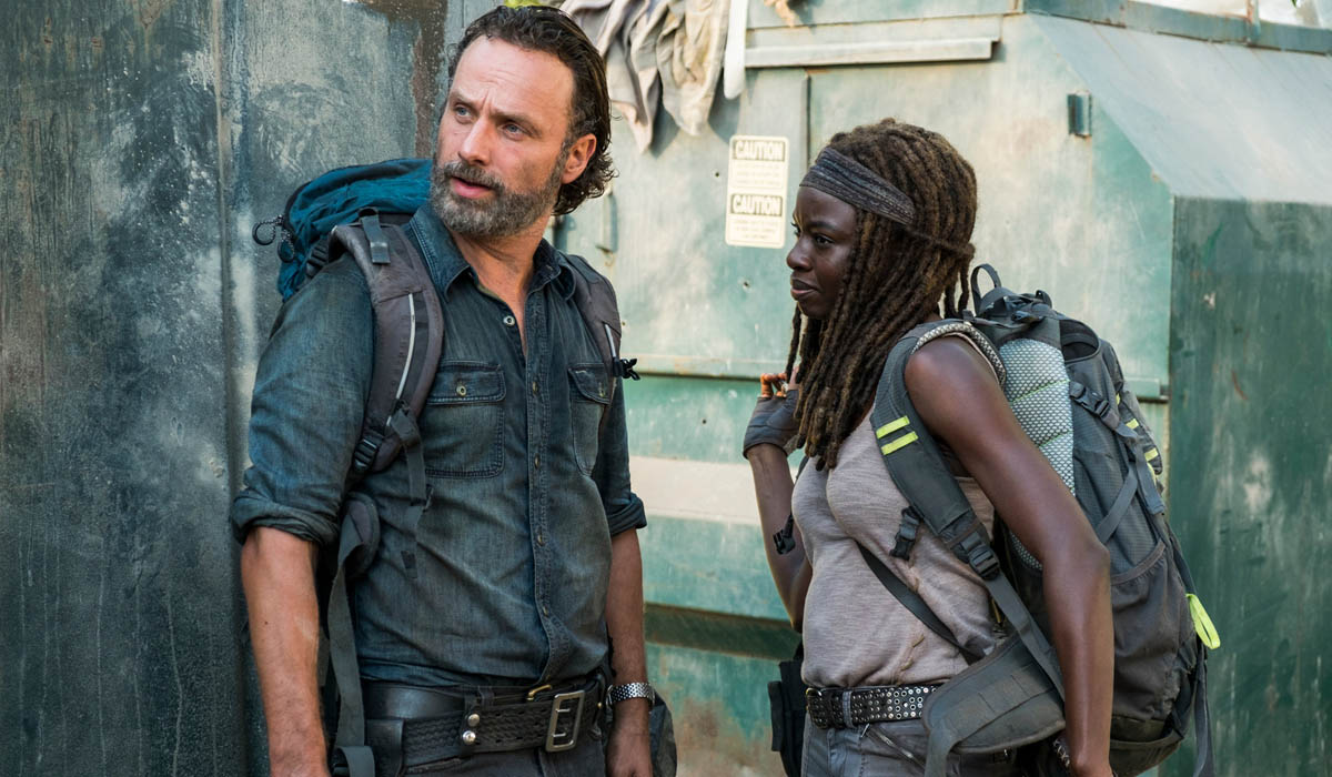 Rick e Michonne em série derivada de The Walking Dead