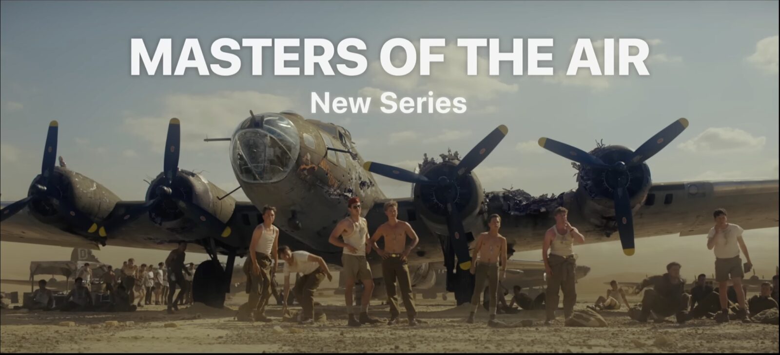 Masters of The Air será lançada pela Apple TV+