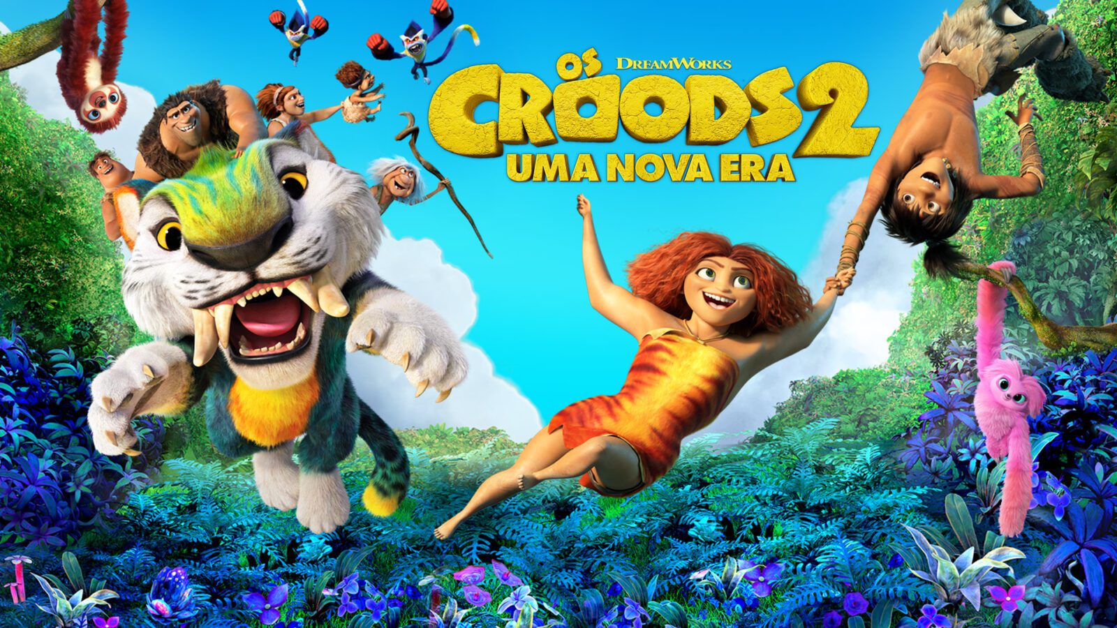 Os Croods 2 é um dos filmes em alta na Netflix