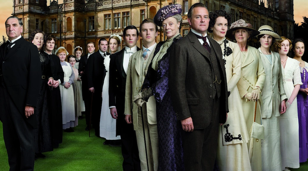 Imagem oficial da série Downton Abbey